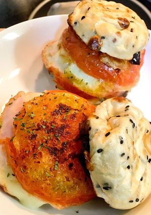 とろーり♡焼きトマトサンドイッチ✩-レシピのメイン写真