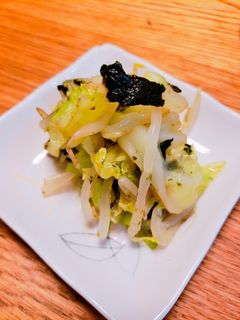 キャベツとモヤシのおひたし-レシピのメイン写真