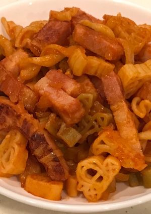 いろいろパスタの、アラビアータ風！-レシピのメイン写真