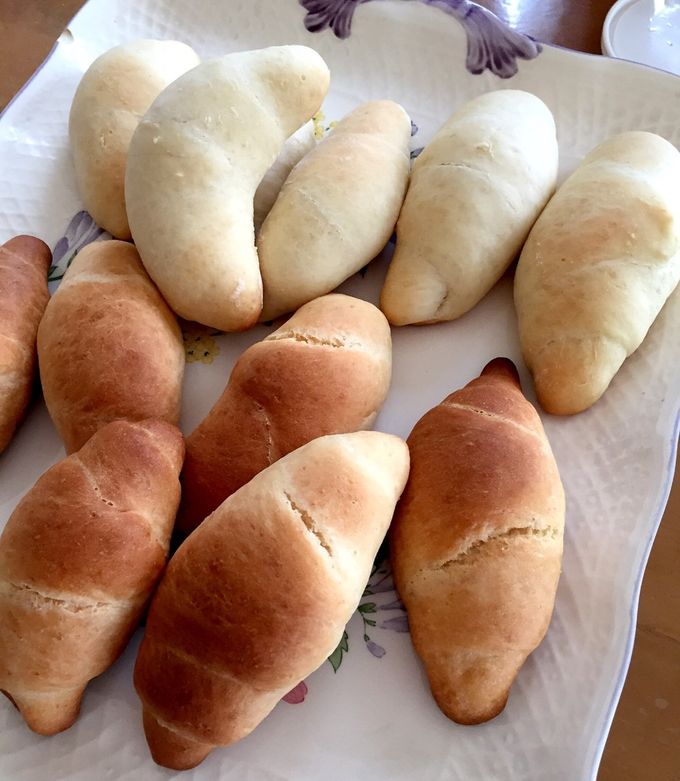 薄力粉でミルクパン(*´꒳`*) by ゆうまのママ。 【クックパッド】 簡単