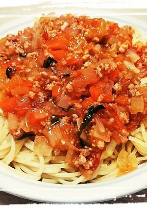 ☆完熟トマトで☆万能ミートソース☆-レシピのメイン写真