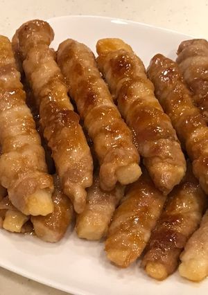 長芋とチーズの豚バラ巻！甘辛焼き♪-レシピのメイン写真