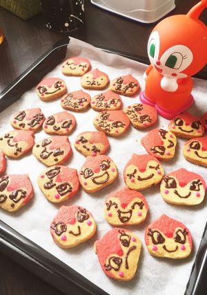 アイスボックスクッキー♡ドキンちゃん-レシピのメイン写真