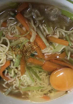 札幌一番人参ラーメン（味噌）-レシピのメイン写真