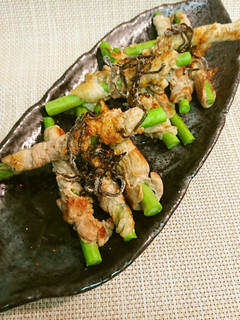 アスパラ豚肉巻き-レシピのメイン写真