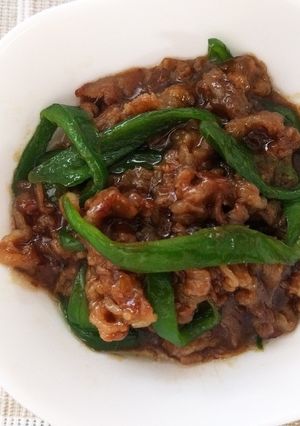 牛肉とピーマンオイスターソース炒め☆-レシピのメイン写真