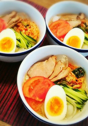 夏にオススメ☀サッパリ冷麺-レシピのメイン写真