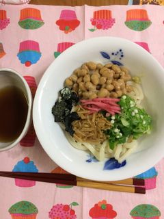オクラと納豆ぶっかけ冷やしうどん。-レシピのメイン写真