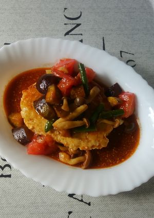 チーズイン！野菜のヘルシーバーグ♪-レシピのメイン写真