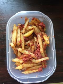 じゃがいもコンビーフ炒め-レシピのメイン写真