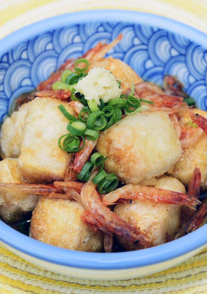 さくらえびだしでいただく、揚げだし豆腐♪-レシピのメイン写真