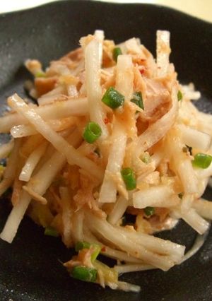 キムチとツナの大根サラダ-レシピのメイン写真