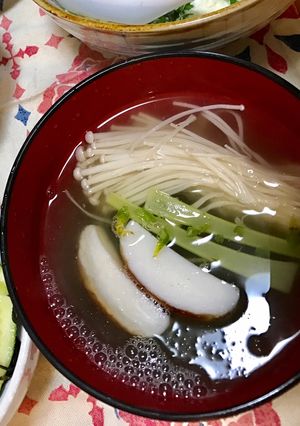 家にある物で☆簡単☆お吸い物-レシピのメイン写真