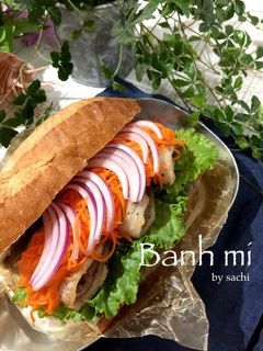豚肉のバインミー-レシピのメイン写真