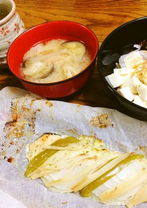 サーモンのマヨジェノベーゼ焼き-レシピのメイン写真