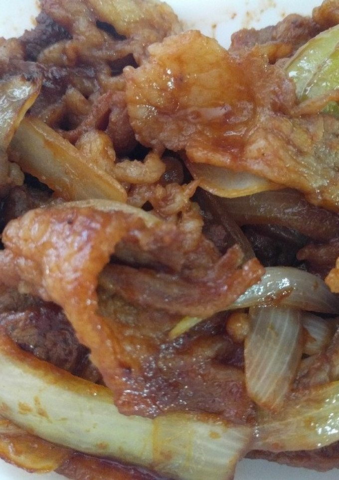 牛肉の☆焼肉のたれ炒め☆簡単-レシピのメイン写真