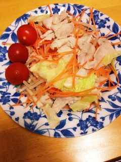 誰でも簡単☆冷しゃぶサラダ-レシピのメイン写真