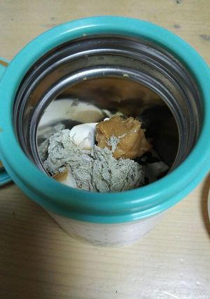 甘酒入り即席味噌汁-レシピのメイン写真