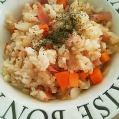 A picture of マヨネーズを使ってお手軽ピラフ♪.