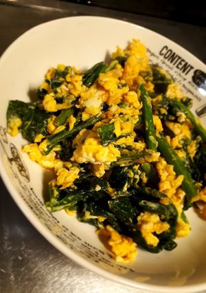 ほうれん草と卵のぽん酢がけ-レシピのメイン写真