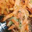 お好み焼き粉でサクサクかき揚げ