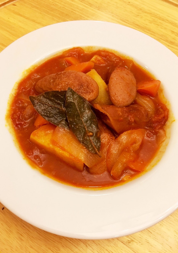 簡単^ ^新じゃがのトマト煮込み♬-レシピのメイン写真
