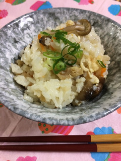 シンプル五目炊き込みご飯。-レシピのメイン写真