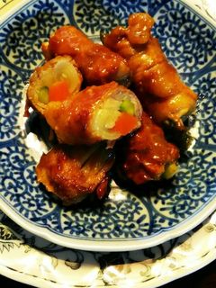 お弁当にも!野菜肉巻きマヨしょうゆ風味♪-レシピのメイン写真
