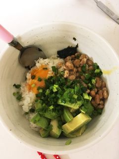 お手軽〜アボカド納豆丼〜-レシピのメイン写真