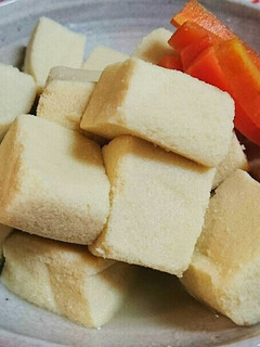 高野豆腐とにんじんの煮物-レシピのメイン写真