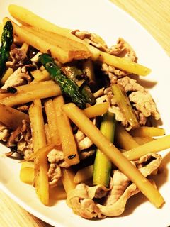 豚肉とじゃがいもの炒めもの-レシピのメイン写真