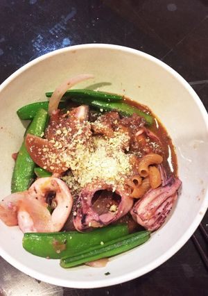 イカとトマトの炒め煮-レシピのメイン写真
