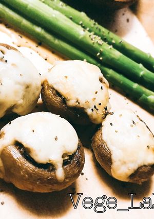 マッシュルームのアンチョビチーズ焼き-レシピのメイン写真