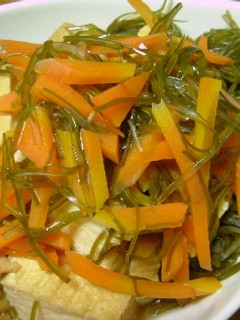 糸昆布と厚揚げの煮物-レシピのメイン写真