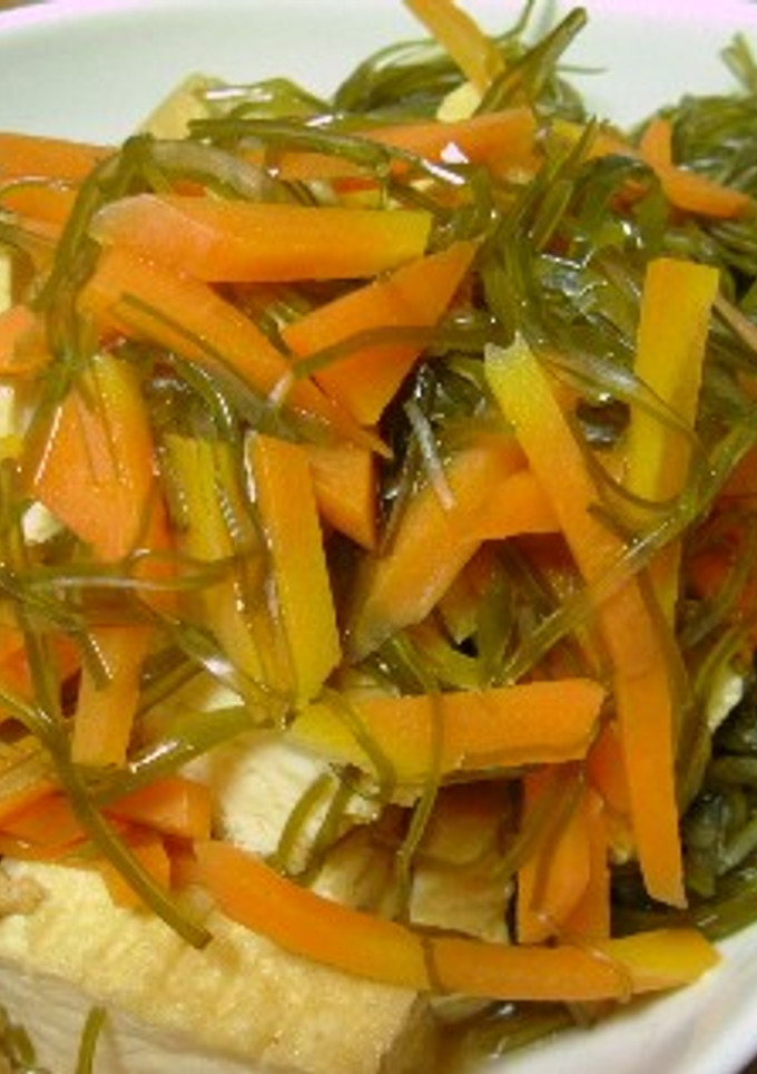 糸昆布と厚揚げの煮物-レシピのメイン写真