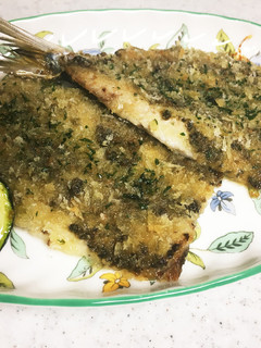 イワシのジェノベーゼ ソースパン粉焼き-レシピのメイン写真
