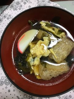 中華風わかめスープ-レシピのメイン写真