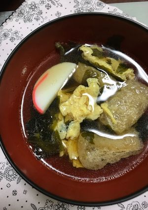 中華風わかめスープ-レシピのメイン写真