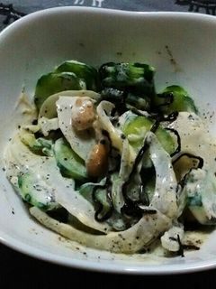 キュウリと蒸し大豆のサラダ-レシピのメイン写真