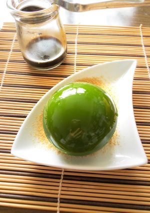 まん丸抹茶の水まんじゅう-レシピのメイン写真