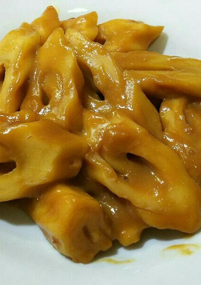 ちくわぶの味噌煮込み風-レシピのメイン写真