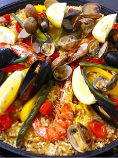 ホットプレートで簡単パエリア♬-レシピのメイン写真