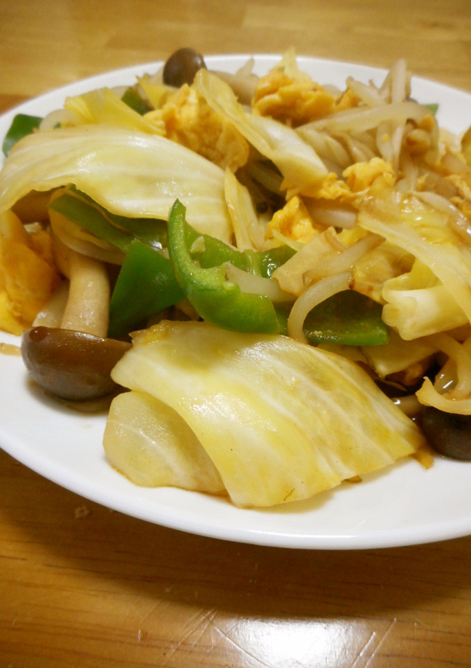 卵と野菜のオイスターソース炒め-レシピのメイン写真