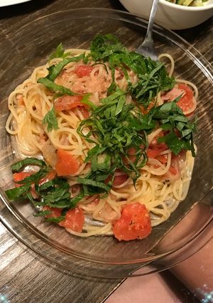 トマトとツナの冷製パスタ-レシピのメイン写真