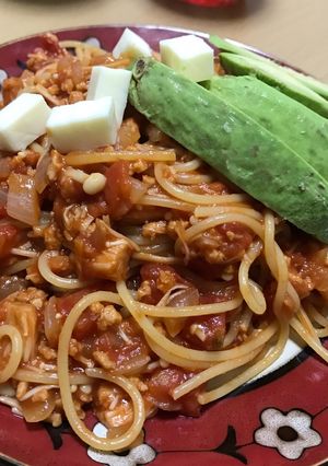 大豆ミートでミートソース-レシピのメイン写真