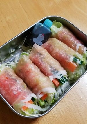 生ハム巻き サラダ-レシピのメイン写真