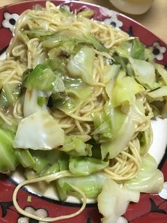キャベツあんかけ焼きラーメン-レシピのメイン写真