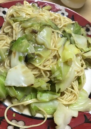 キャベツあんかけ焼きラーメン-レシピのメイン写真
