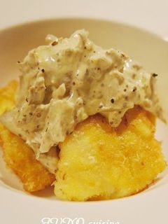タラのパン粉焼き~アンチョビマヨソース~-レシピのメイン写真