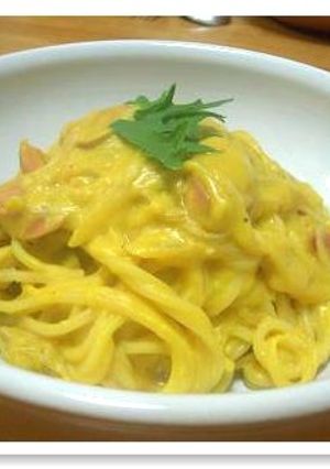 濃厚～♪かぼちゃクリーミーパスタ-レシピのメイン写真